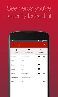 Spanish Verbs android App screenshot 11