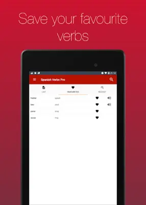 Spanish Verbs android App screenshot 6